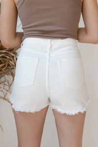 mode, aliya denim shorts