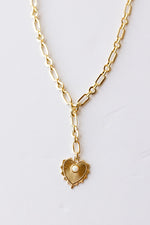 lennox necklace, heart