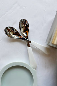 mode, stainless steel spoons