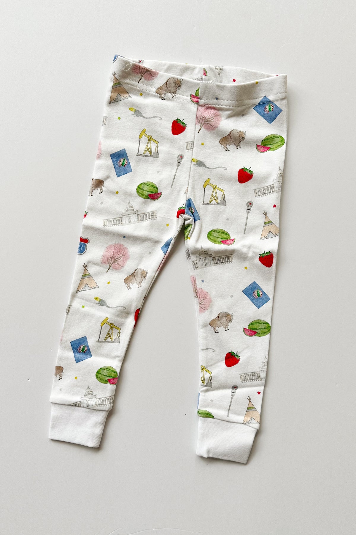 mode, oklahoma organic cotton pajama set