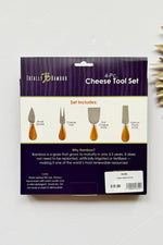 4 piece cheese tool set