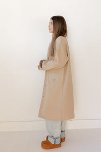 jack button down trench
