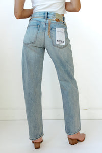 lexi mid rise bowed straight jean