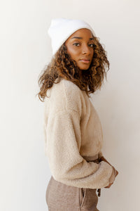 mode, fell for you teddy crop