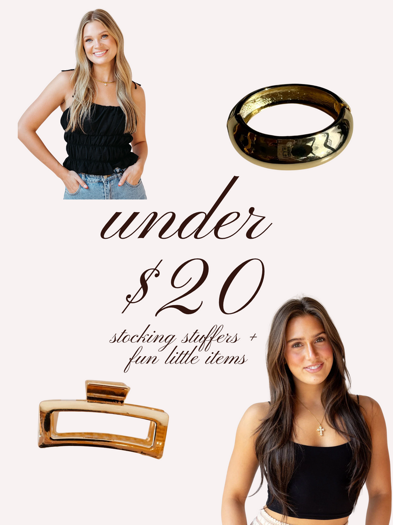 $20 & under