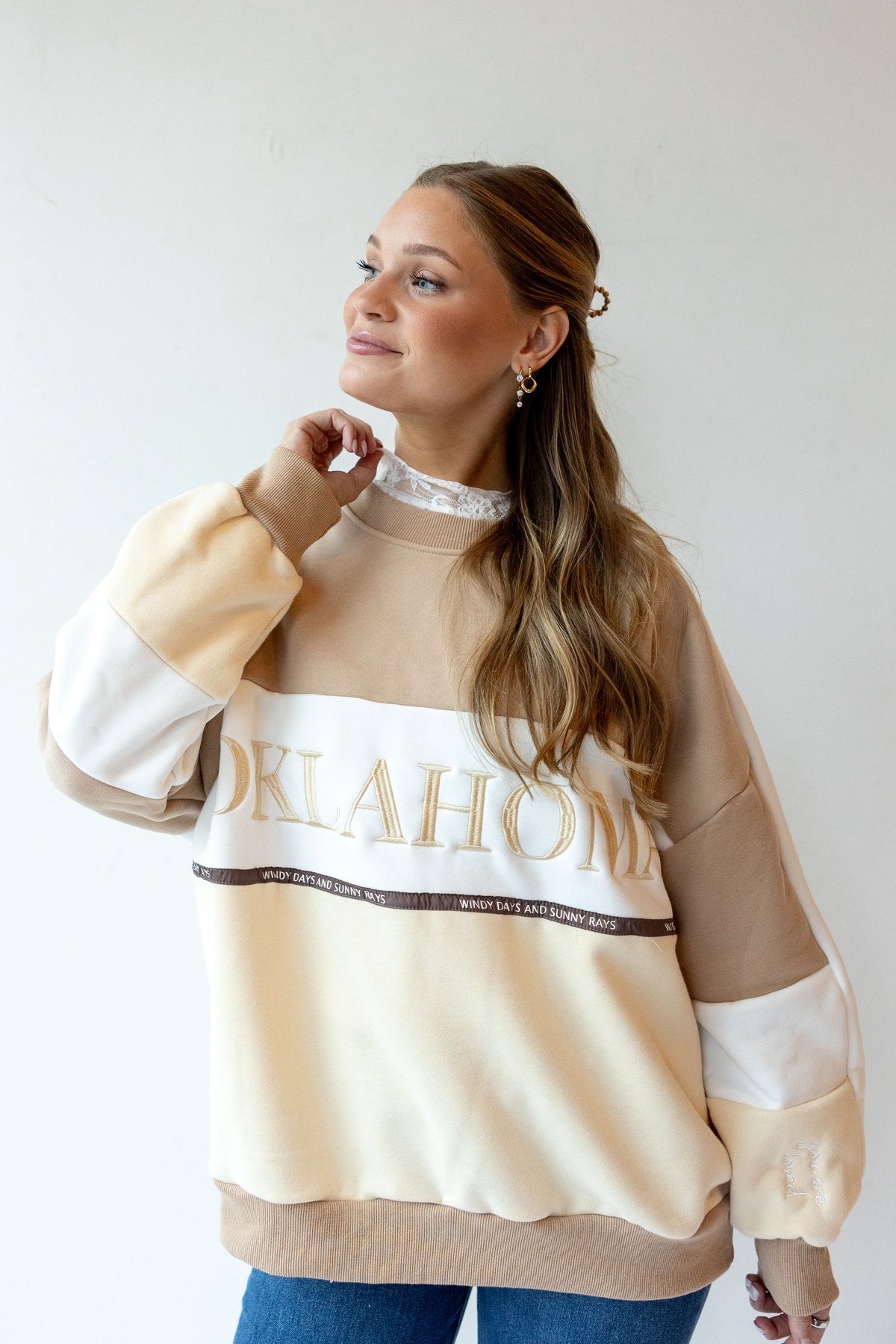 oklahoma windy days sweatshirt