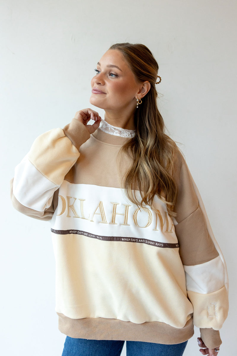 oklahoma windy days sweatshirt