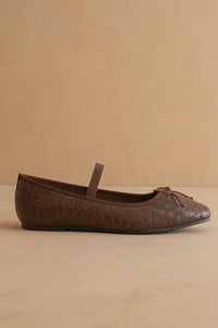 logan ballet flat