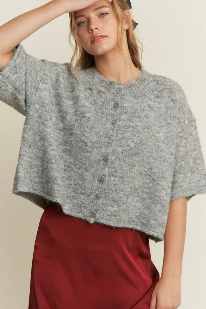 lovely days 3/4 sleeve cardigan