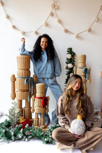 woven rattan nutcracker (4ft)