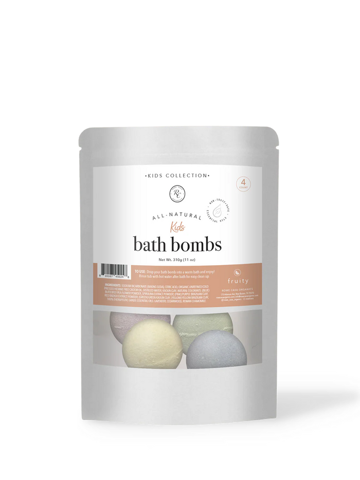 kids bath bombs - set of 4