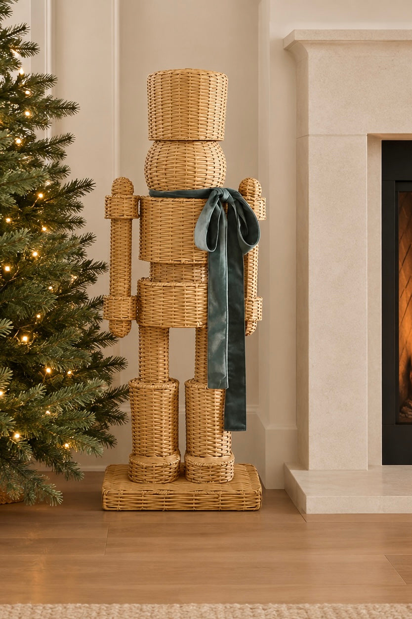 Woven rattan nutcracker (4ft)