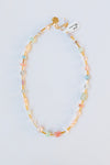 mode, mariposa necklace, pastel