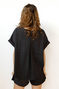 mode, jamie oversized top