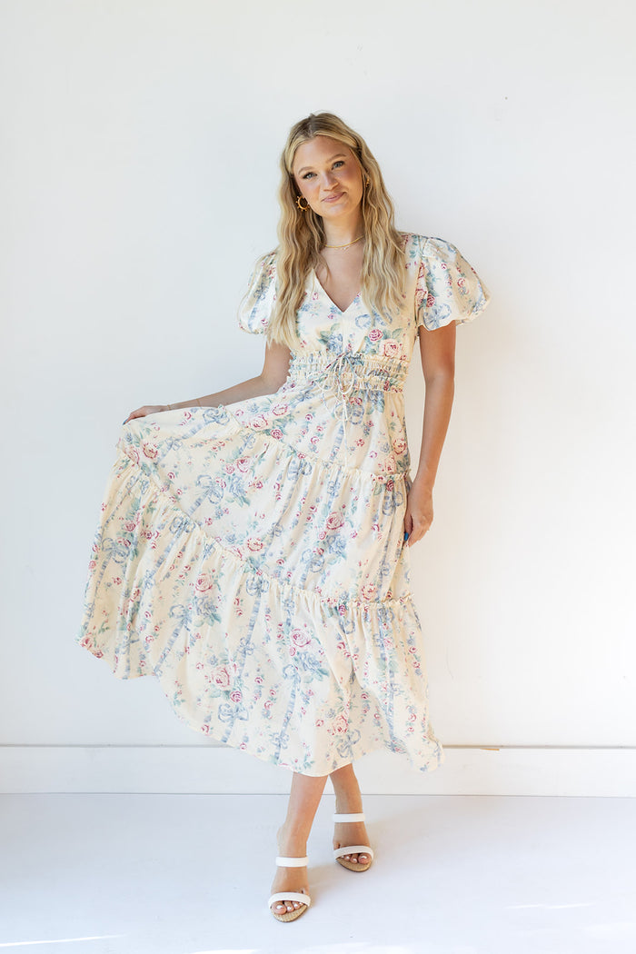 mode, berkley floral maxi dress