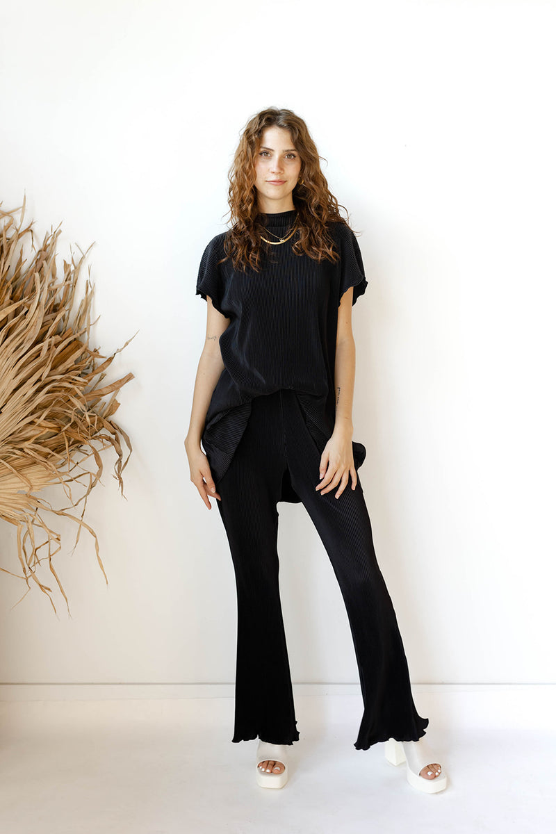 mode, vivianne pleated pants