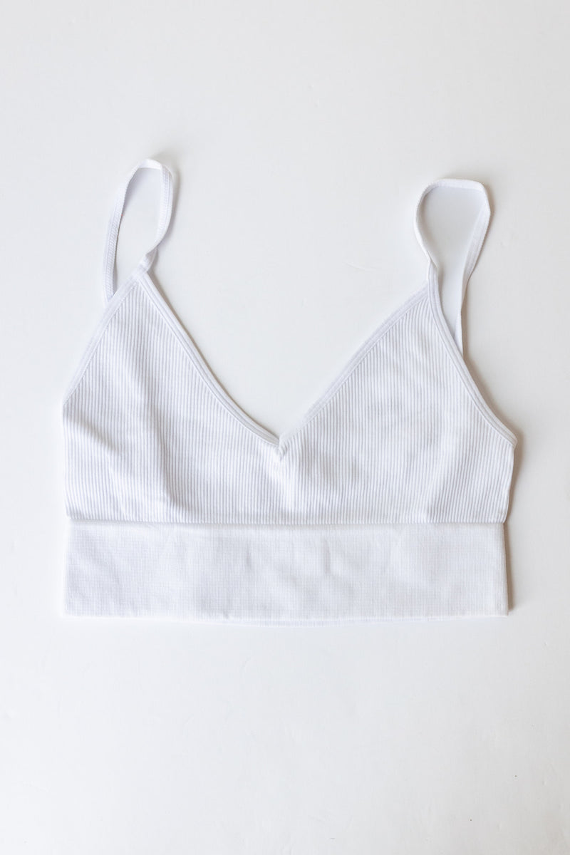 mode, low back seamless bralette