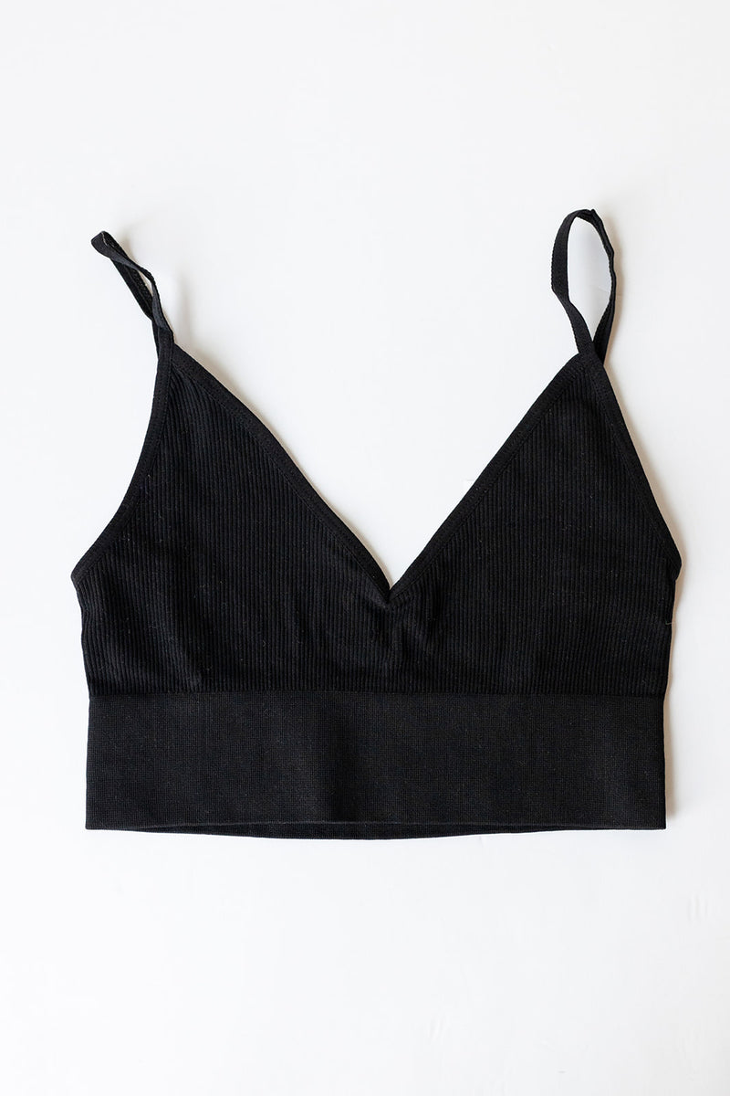 mode, low back seamless bralette