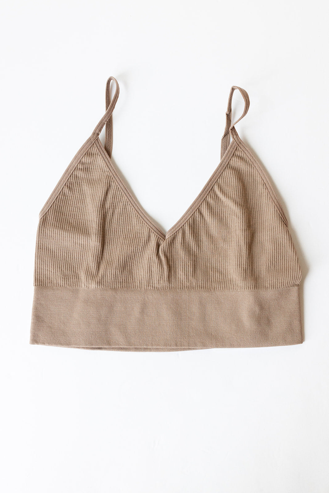 mode, low back seamless bralette