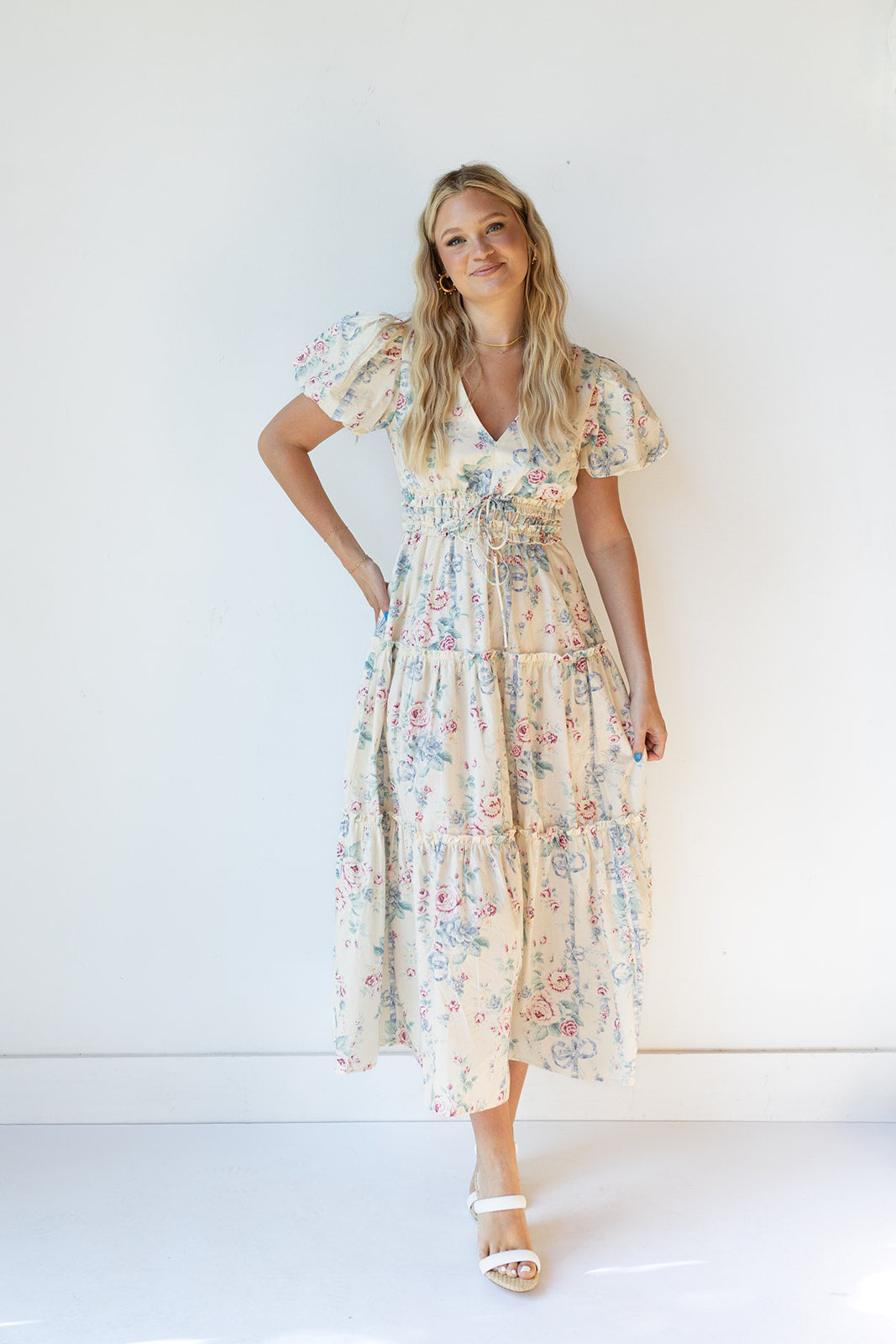 mode, berkley floral maxi dress
