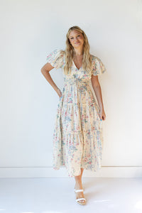 mode, berkley floral maxi dress