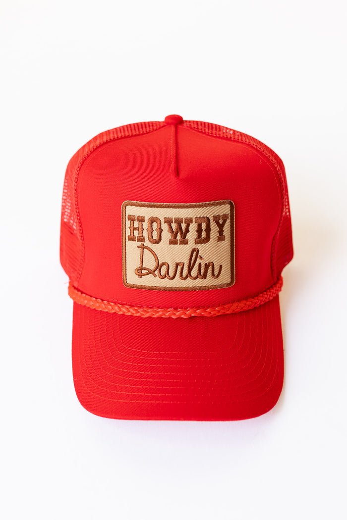 mode, howdy darlin' trucker hat