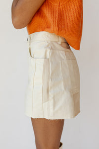 mode, stevie mini skirt
