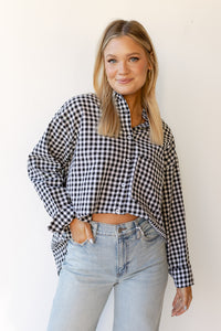 mode, willow button down