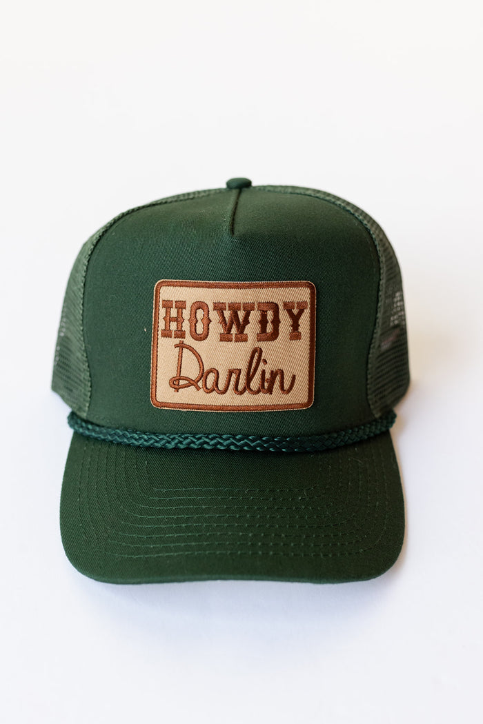 mode, howdy darlin' trucker hat