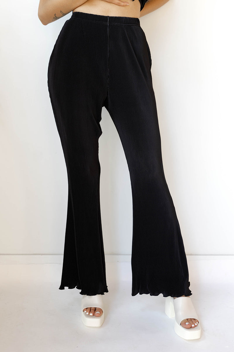 mode, vivianne pleated pants