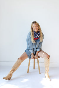 mode, diana denim jacket