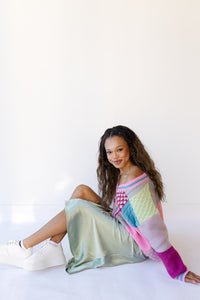 mode, wild roses cardigan