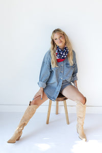 mode, diana denim jacket