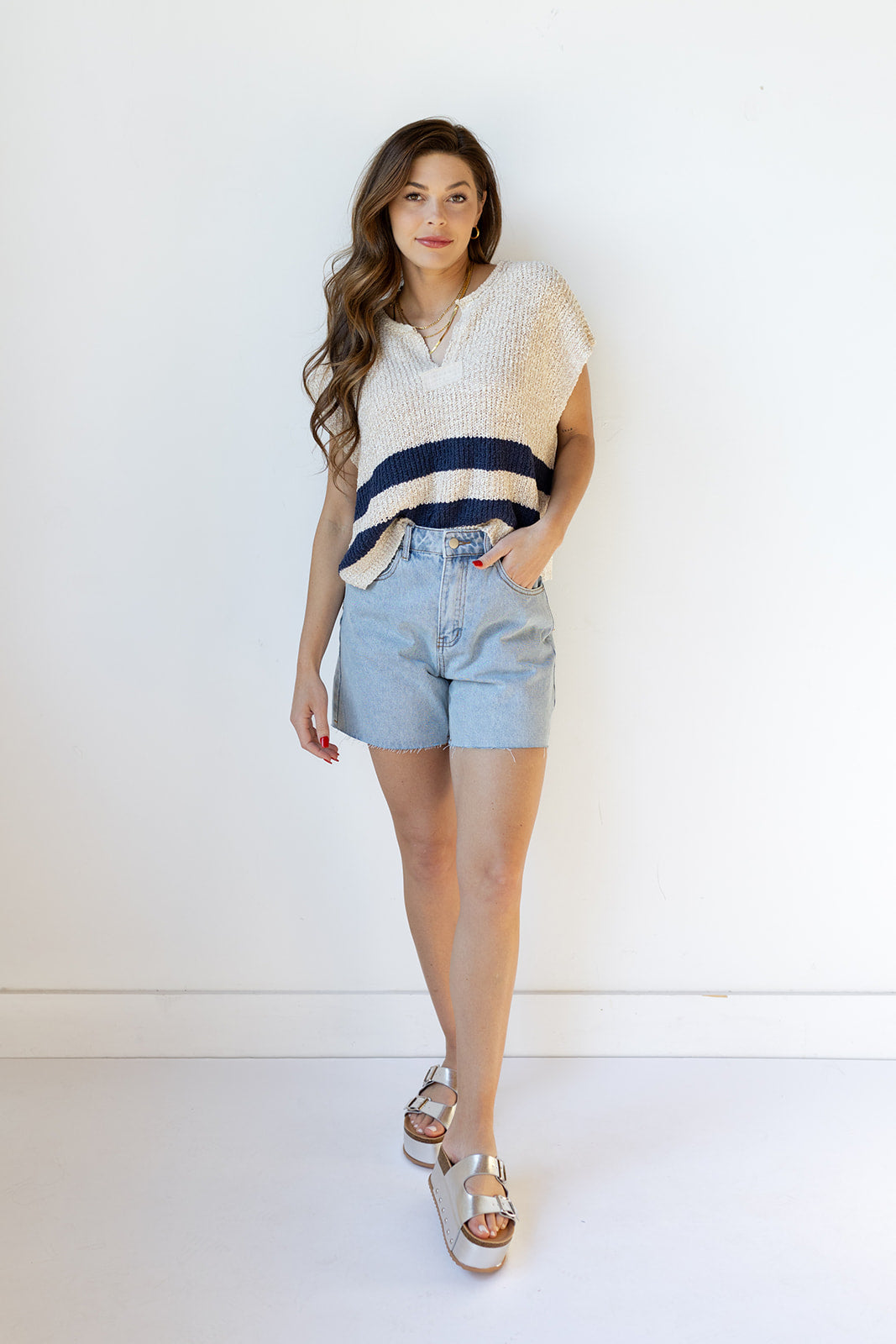 mode, savannah sweater top