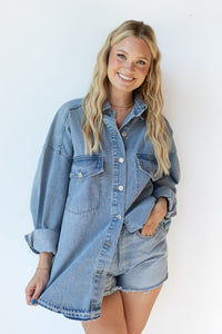 mode, diana denim jacket