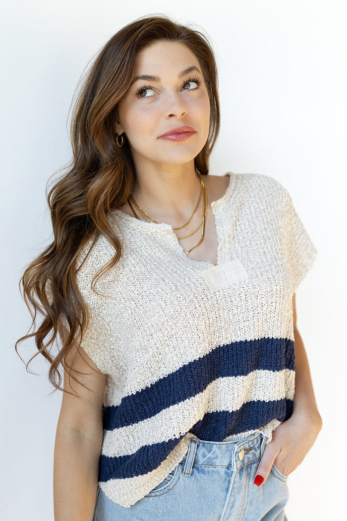 mode, savannah sweater top