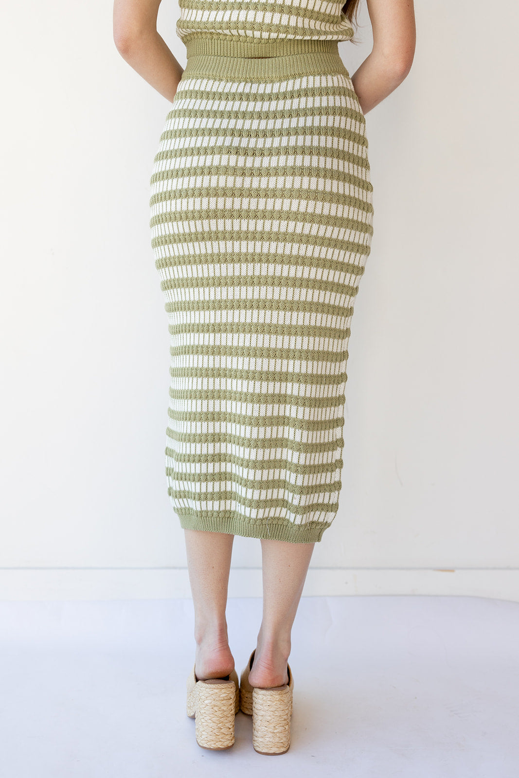 mode, everlee knit skirt