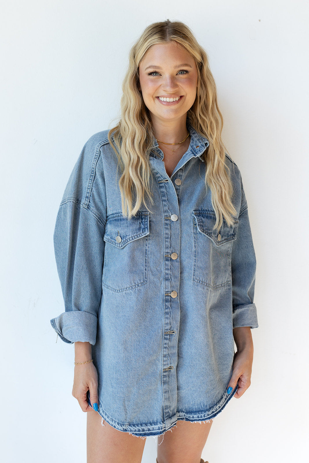 mode, diana denim jacket