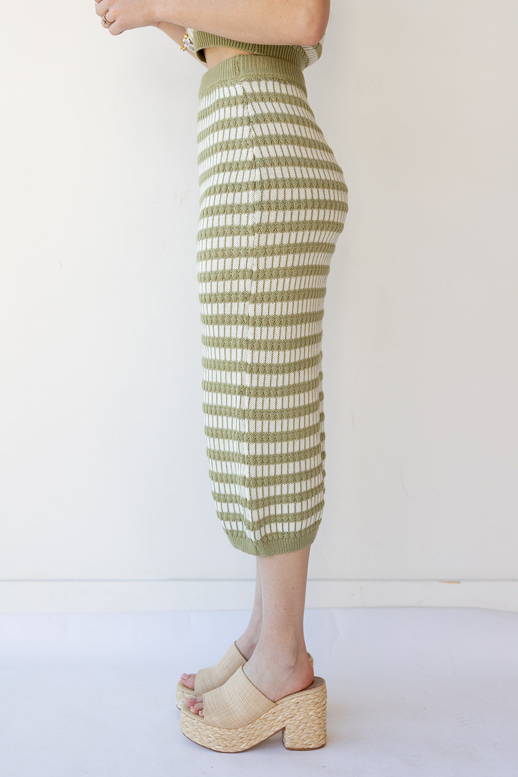 mode, everlee knit skirt