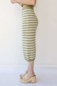 mode, everlee knit skirt