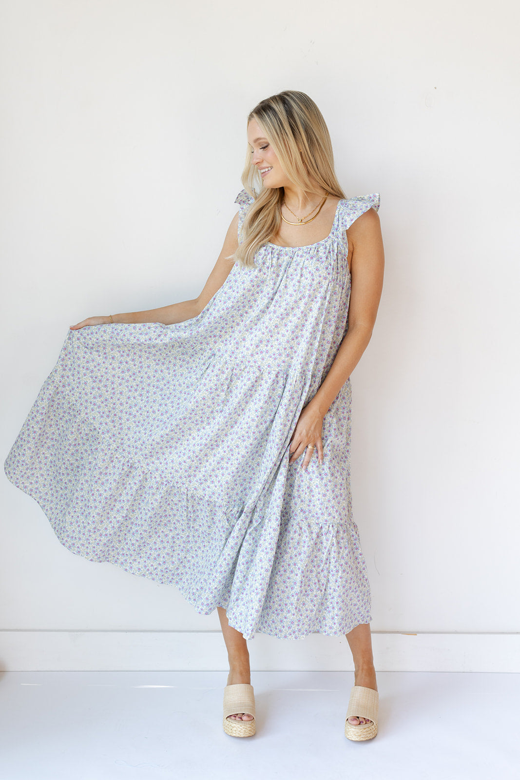 mode, sadie floral maxi dress