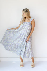 mode, sadie floral maxi dress