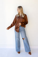 mode, slow down button blouse