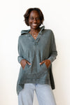 mode, polly oversized poncho