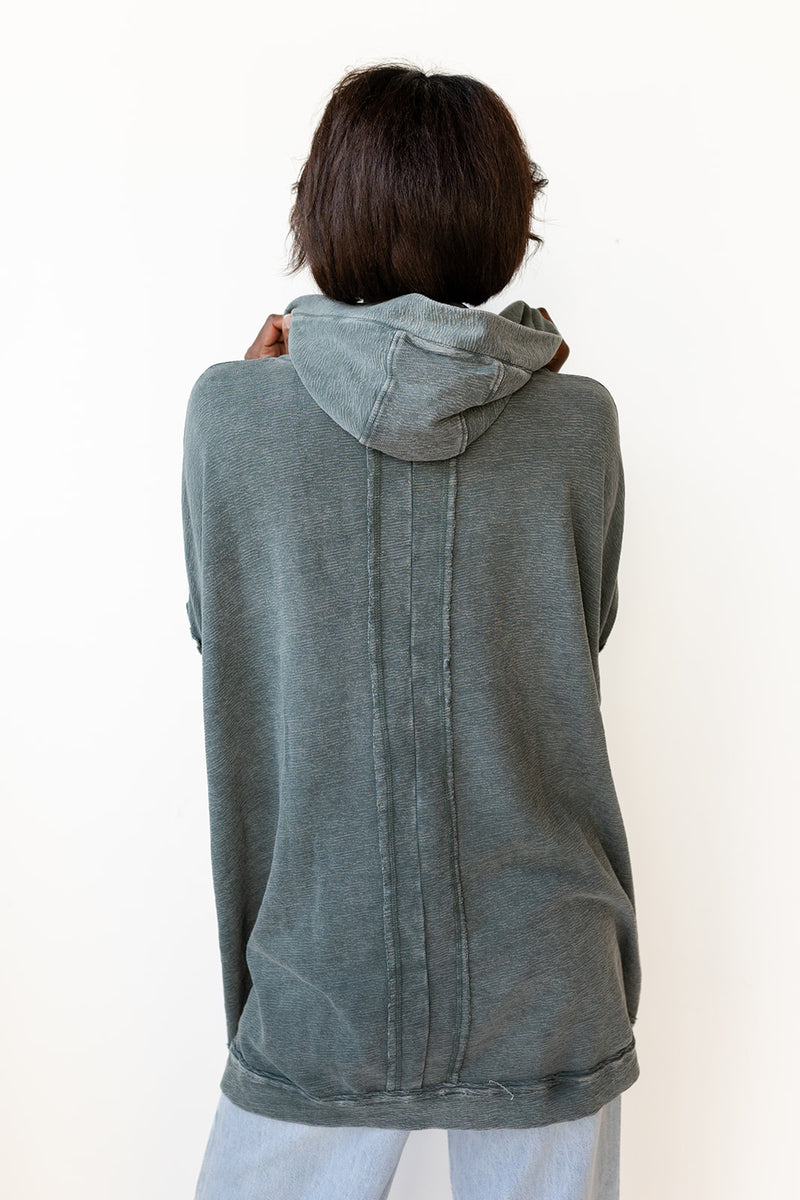 mode, polly oversized poncho