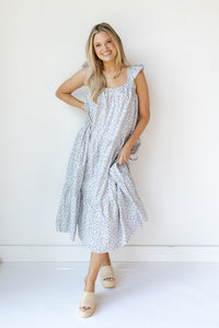 mode, sadie floral maxi dress