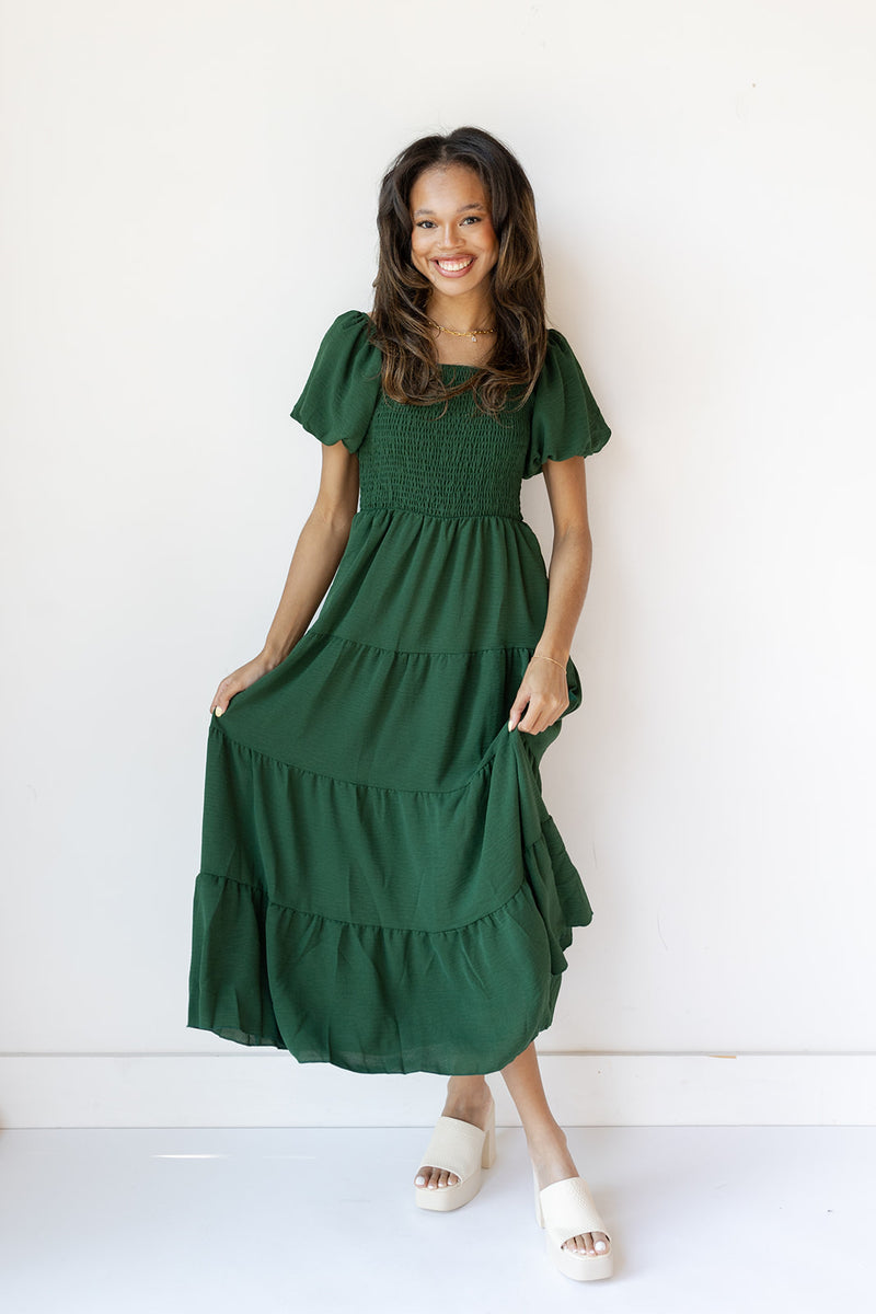 mode, odette midi dress