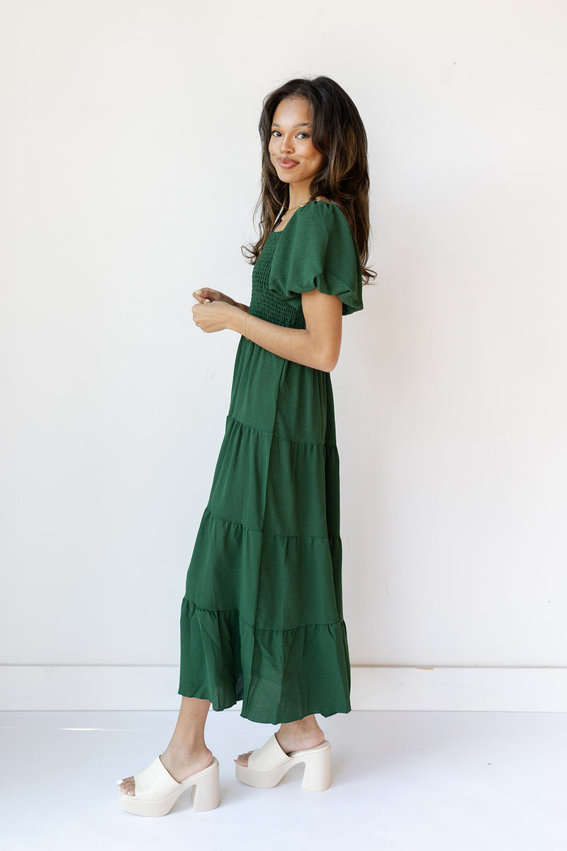 mode, odette midi dress