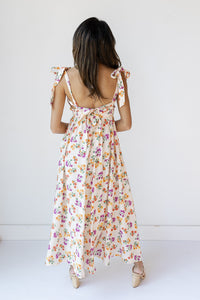 mode, alice floral  midi dress