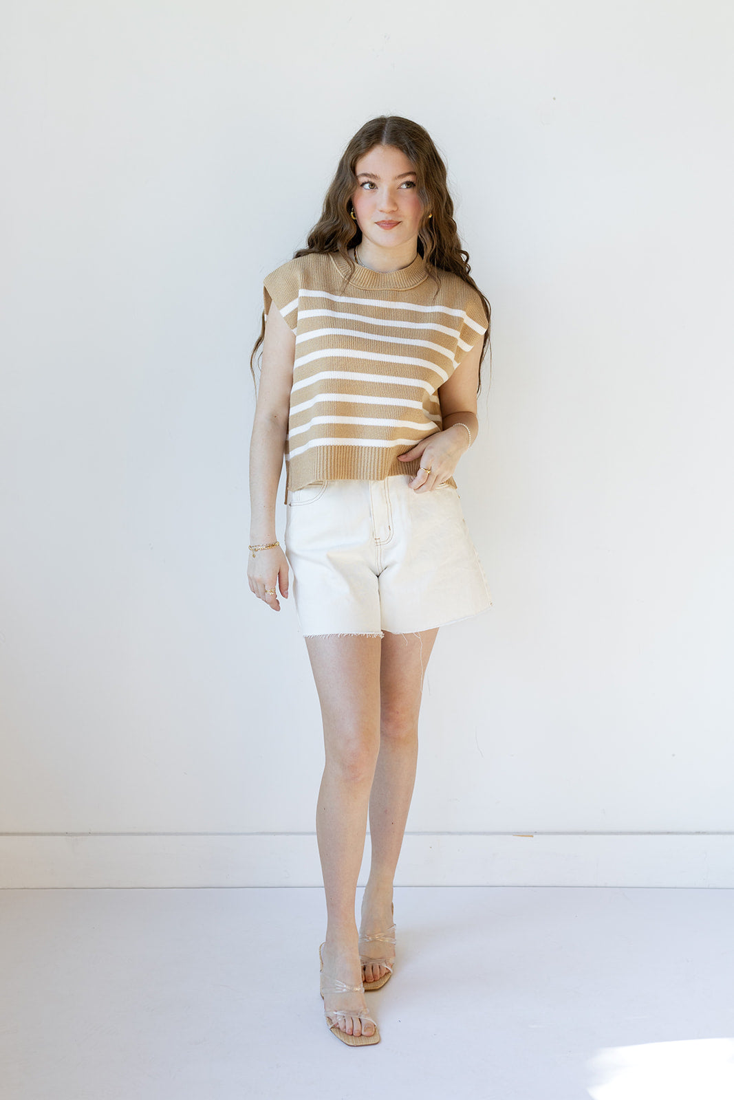 mode, ella sleeveless top
